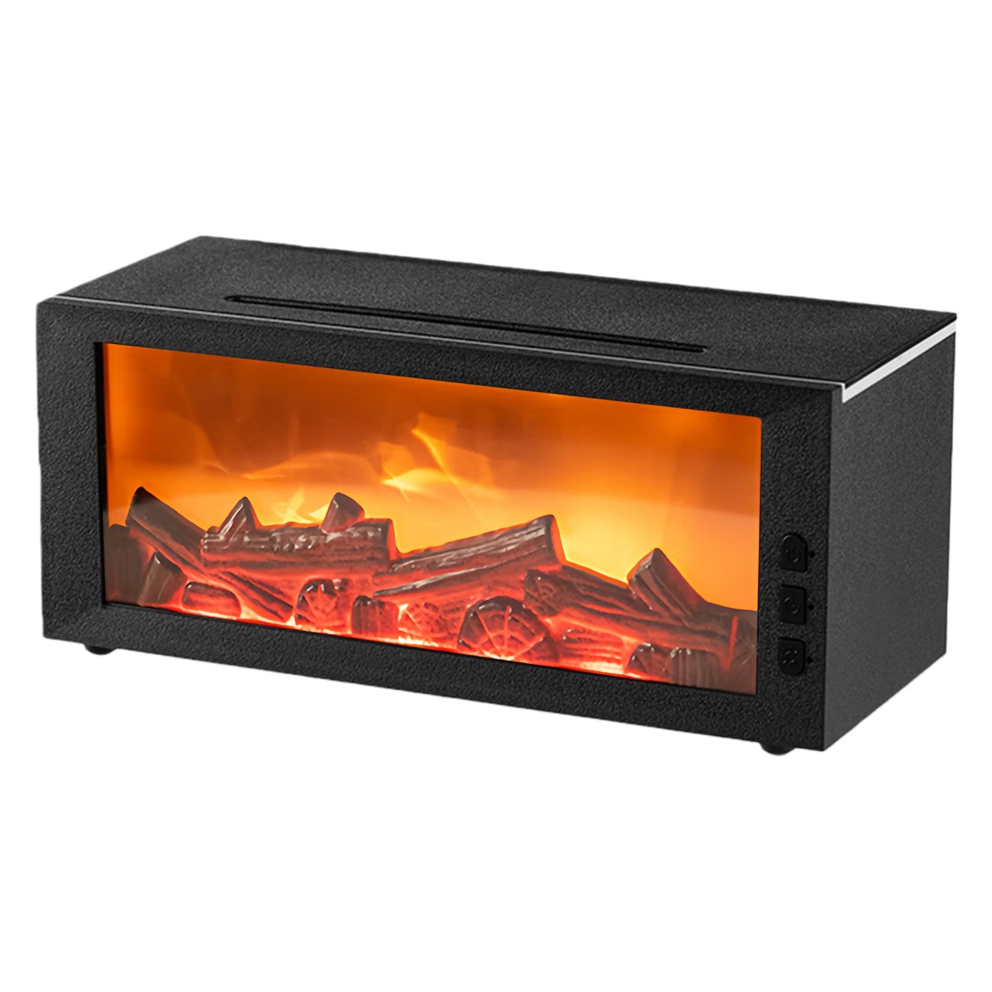 7 Colors Night Light Essential Oil Fireplace Diffuser Fireplace Flame Aromatherapy Fireplace Humidifier Aromatherapy Oil Diffuse