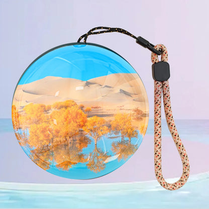 3D Video Crystal Ball with Stand Memory Sphere Lamp with Black Base Memory Orb Lamp Ideal Gift for Expecting Parents