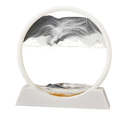 Quicksand Sand View Deep Sea Art Picture 3D Dynamic Office Home Motion Sand Display Decoration Gifts Painting K7S9