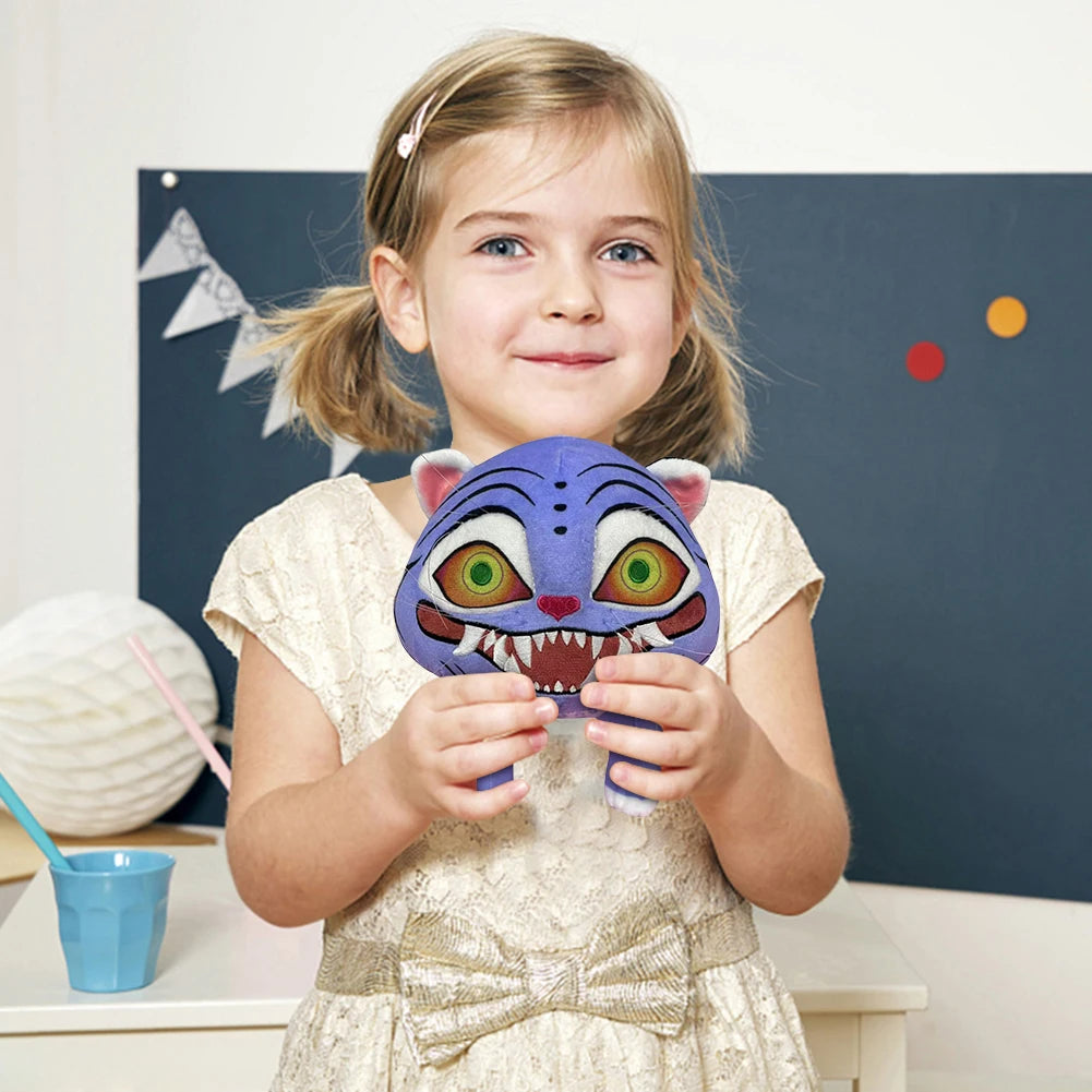 Tiger Crow Prop Kpop Demon Hunters PP Cotton Movie Plush Toy Tiger Plushie Doll KPop Demon Hunters Merch Birthday Gifts For Fans