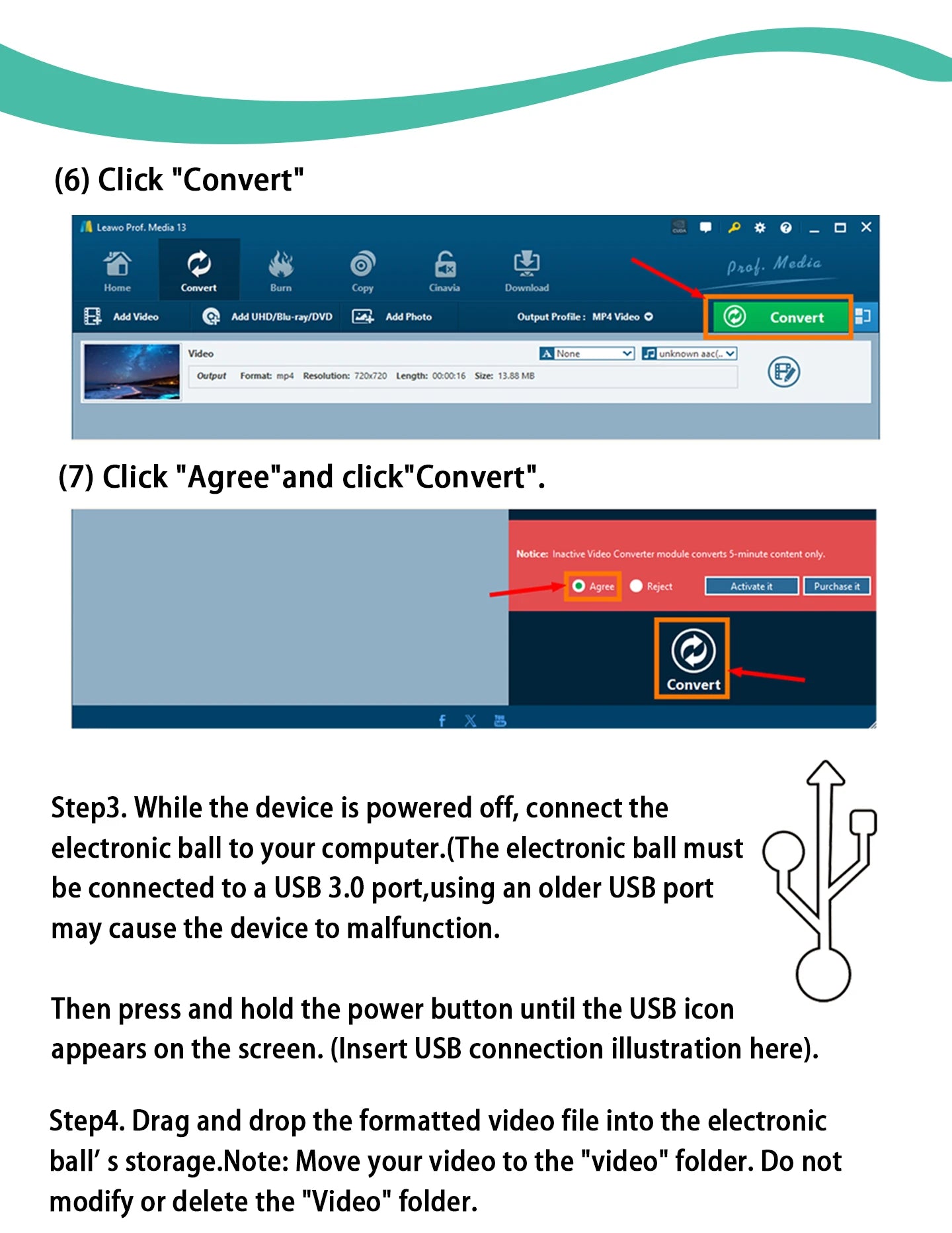 3D crystal ball customized video playback screen electronic ball, suitable for gifting to family and friends, birthday gifts