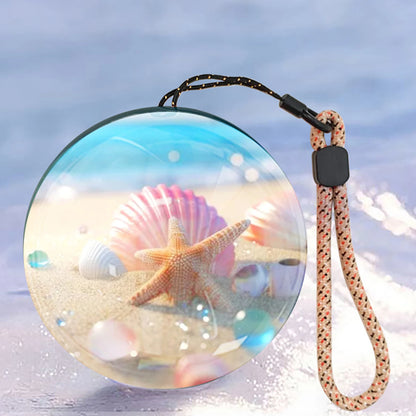 3D Video Crystal Ball with Stand Memory Sphere Lamp with Black Base Memory Orb Lamp Ideal Gift for Expecting Parents