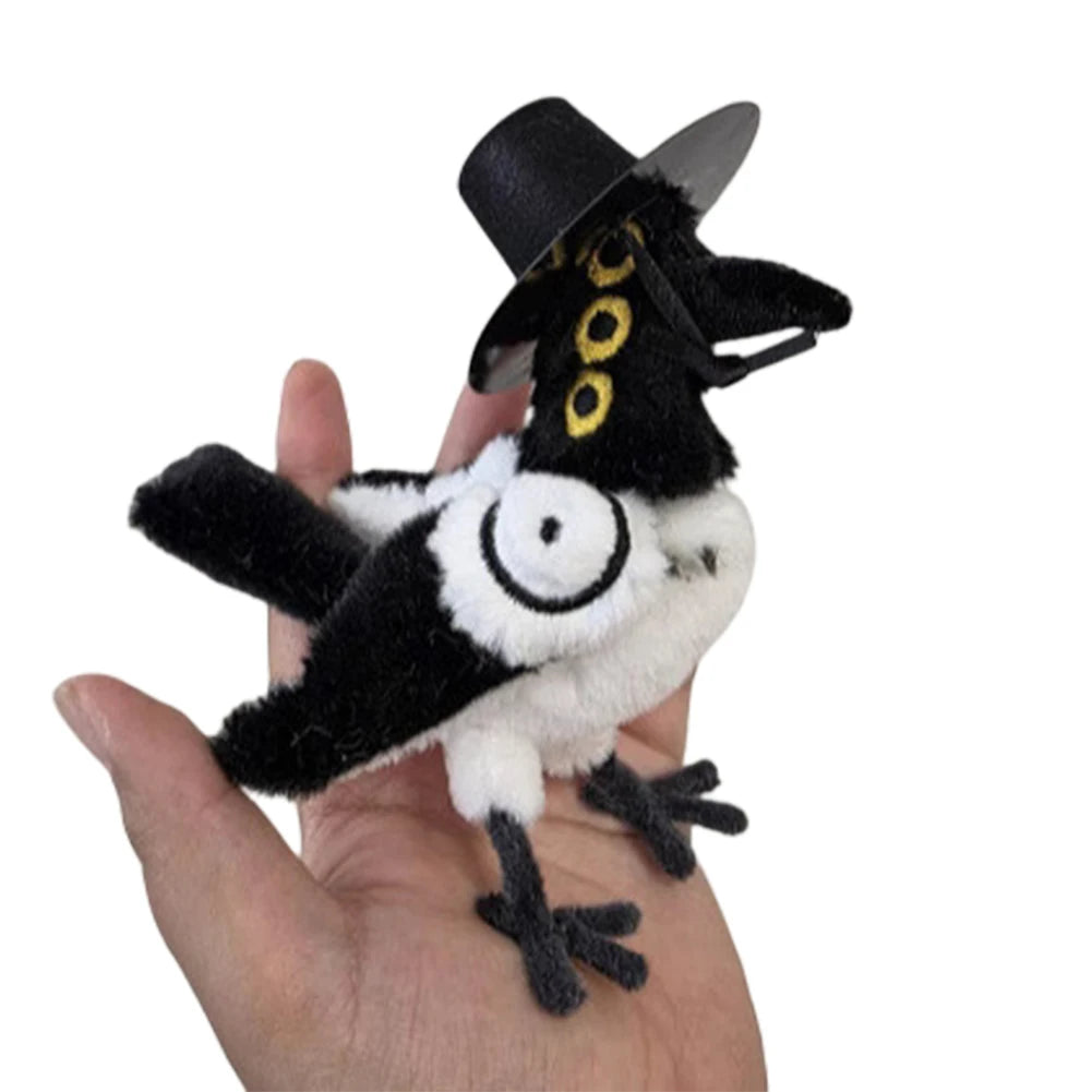 Tiger Crow Prop Kpop Demon Hunters PP Cotton Movie Plush Toy Tiger Plushie Doll KPop Demon Hunters Merch Birthday Gifts For Fans