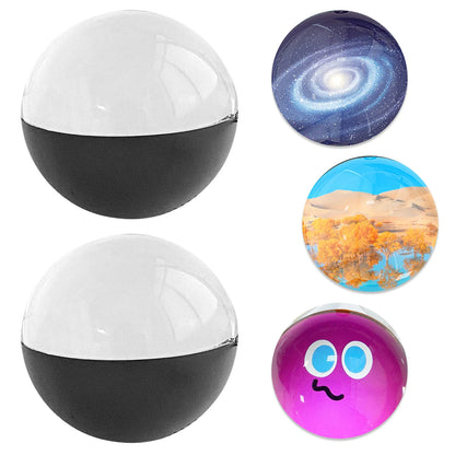 3D Video Crystal Ball with Stand Memory Sphere Lamp with Black Base Memory Orb Lamp Ideal Gift for Expecting Parents