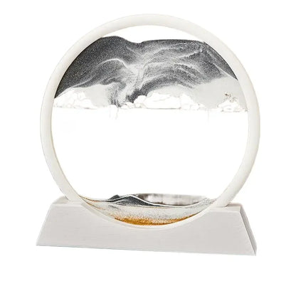 Quicksand Sand View Deep Sea Art Picture 3D Dynamic Office Home Motion Sand Display Decoration Gifts Painting K7S9